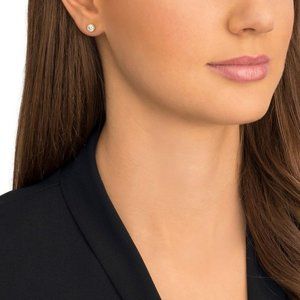 Rare Swarovski Harley Pierced Stud Earrings Small